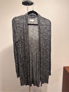 Wilfred Lightweight Gray Open-Front Women's Cardigan Sweater